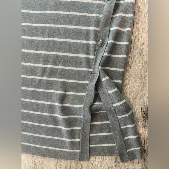 Retrology Gray Midi Pencil Skirt Size Large - Picture 4 of 7